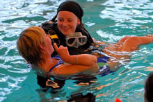 Disabled Scuba Instruction