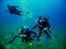 Disabled Scuba Instruction