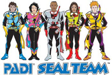 PADI seal team